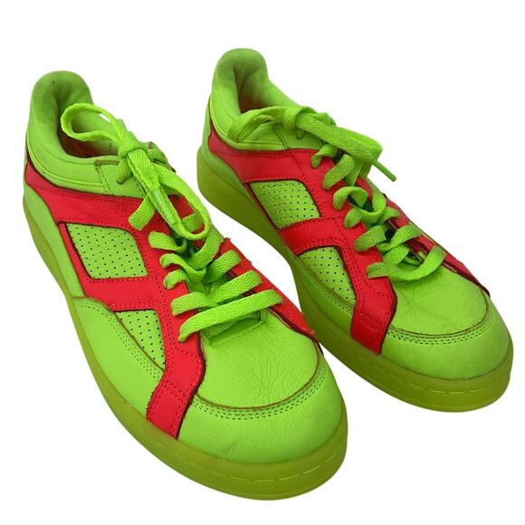 Adidas X F*ckingAwesome 2 Original Men's Athletic Shoes Green/Red Sz 9 Preowned - Picture 1 of 8
